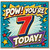 7th Birthday Card, Pow! You’re 7 Today Comic Style Card
