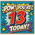 13th Birthday Card, POW! You're 13 Today Comic Book Style Card