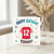 12th Birthday Card, Football Shirt Birthday Card