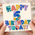 5th Birthday Card, Happy 5 Birthday Today!