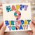 9th Birthday Card, Happy 9 Birthday Today Card