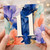 11th Birthday Card, Floral Watercolour Number 11 Card