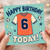 6th Birthday Card, Soccer Birthday Card