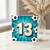 13th Birthday Card, Soccer Ball Design