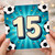 15th Birthday Card, Football Design