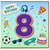 8th Birthday Card, Fun Kids Birthday Card