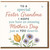 Mother's Day Card for Foster Grandma - To a Special Foster Grandma, Floral Design, Heartfelt Message