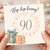 90th Birthday Card, Hip Hip Hooray Gifts Design