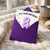 8th Birthday Card, Purple Number 8 Balloon Birthday Card