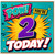 2nd Birthday Card, You're 2 Today Comic Style