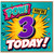 3rd Birthday Card, Pow You're 3 Today Comic Style Card