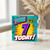 7th Birthday Card, Pow You're 7 Today Comic Style Greeting Card