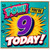 9th Birthday Card, Comic Book Pow You're 9 Today Card