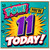 11th Birthday Card, Pow You're 11 Today Comic Book Style Card