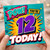 12th Birthday Card, Comic Book Style POW You're 12 Today Card