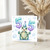 5th Birthday Card, Cute Turtle Balloon Number 5 Card