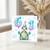 6th Birthday Card, Cute Turtle Party Design