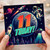 11th Birthday Card, Space Rocket Astronaut Card