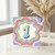 1st Birthday Card, Colourful Rainbow Number 1 Card