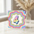 na 4th Birthday Card, Rainbow Number 4 Card