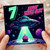 7th Birthday Card, Light Years Old Space Theme Card