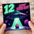 12th Birthday Card, Light Years Old Space UFO Cupcake Card