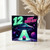 12th Birthday Card, Light Years Old Space UFO Cupcake Card