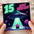15th Birthday Card, Light Years Old Space UFO Birthday Card