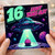 na 16th Birthday Card, Light Years Old Space UFO Card