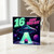 na 16th Birthday Card, Light Years Old Space UFO Card