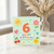 6th Birthday Card, Cute Pastel Happy Birthday Card