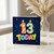 13th Birthday Card, Colourful Number Candles Today Design