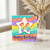 14th Birthday Card, Colourful Rainbow Star Design, Happy Birthday Card
