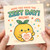 Mum Birthday Card - Cute Lemon Pun - Hope You Have the Zest Day, Mum! - Funny Greeting Card for Mother - Kawaii Citrus Design - You’re the Zest