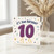10th Birthday Card, It's Your Birthday Balloon Design Card