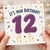 12th Birthday Card, It’s Your Birthday 12 Year Old Birthday Card