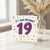 19th Birthday Card