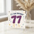 77th Birthday Card, It's Your Birthday Card