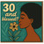 30th Birthday Card - '30 and Blessed!!' Floral Illustration, Positive Vibes, Milestone Birthday Card for Her/Women