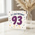 93rd Birthday Card, It's Your Birthday 93 Card