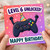 6th Birthday Card, Gaming Happy Birthday Card