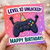 10th Birthday Card, Gamer Birthday Card, Level 10 Unlocked Happy Birthday Card