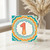 1st Birthday Card, Colourful Number 1 Card