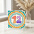 12th Birthday Card, Colourful Rainbow Number 12 Card