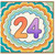 24th Birthday Card