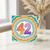 42nd Birthday Card, Colourful Number 42 Birthday Card