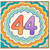 44th Birthday Card