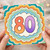 80th Birthday Card