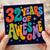 32nd Birthday Card, 32 Years Of Awesome Card