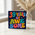39th Birthday Card, 39 Years of Awesome Retro Typography Card